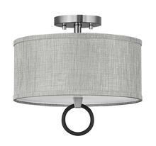 Hinkley Merchant 41905BN - Small Semi-flush Mount