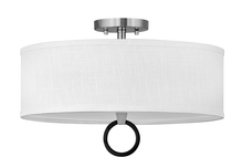 Hinkley Merchant 41908BN - Medium Semi-flush Mount