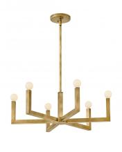 Hinkley Merchant 45046HB - Medium Single Tier Chandelier