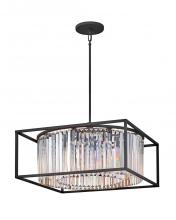 Hinkley Merchant 4555BK - Medium Convertible Drum Chandelier