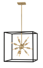 Hinkley Merchant 46314BLK - Large Open Frame Pendant