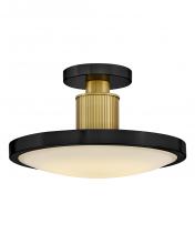 Hinkley Merchant 47593BK-LCB - Medium Semi-Flush Mount