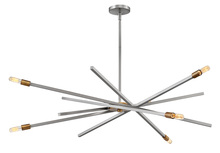 Hinkley Merchant 4766BN - Large Adjustable Single Tier Chandelier