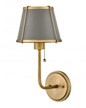 Hinkley Merchant 4890LDB - Medium Single Light Sconce