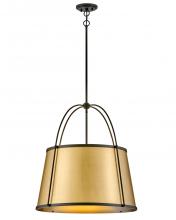 Hinkley Merchant 4895BK-LDB - Medium Drum Chandelier