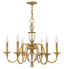 Hinkley Merchant 4956HB - Medium Single Tier Chandelier