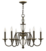 Hinkley Merchant 4956LZ - Medium Single Tier Chandelier