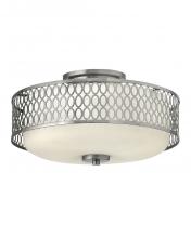 Hinkley Merchant 53241BN - Medium Semi-Flush Mount