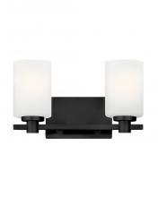 Hinkley Merchant 54622BK - Small Two Light Vanity