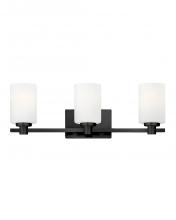 Hinkley Merchant 54623BK - Medium Three Light Vanity