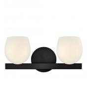 Hinkley Merchant 57022BK-LL - Small Two Light Vanity