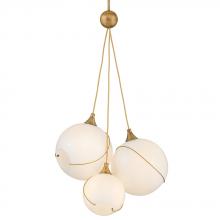 Hinkley Merchant 30304HBR-CO - Large Three Light Pendant