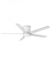 Hinkley Merchant 902552FMW-LWD - Vail Flush 52" LED Smart Fan