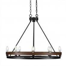 Toltec Company 2728-MBWG - Chandeliers