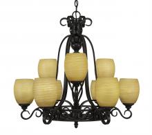 Toltec Company 869-DG-625 - Chandeliers