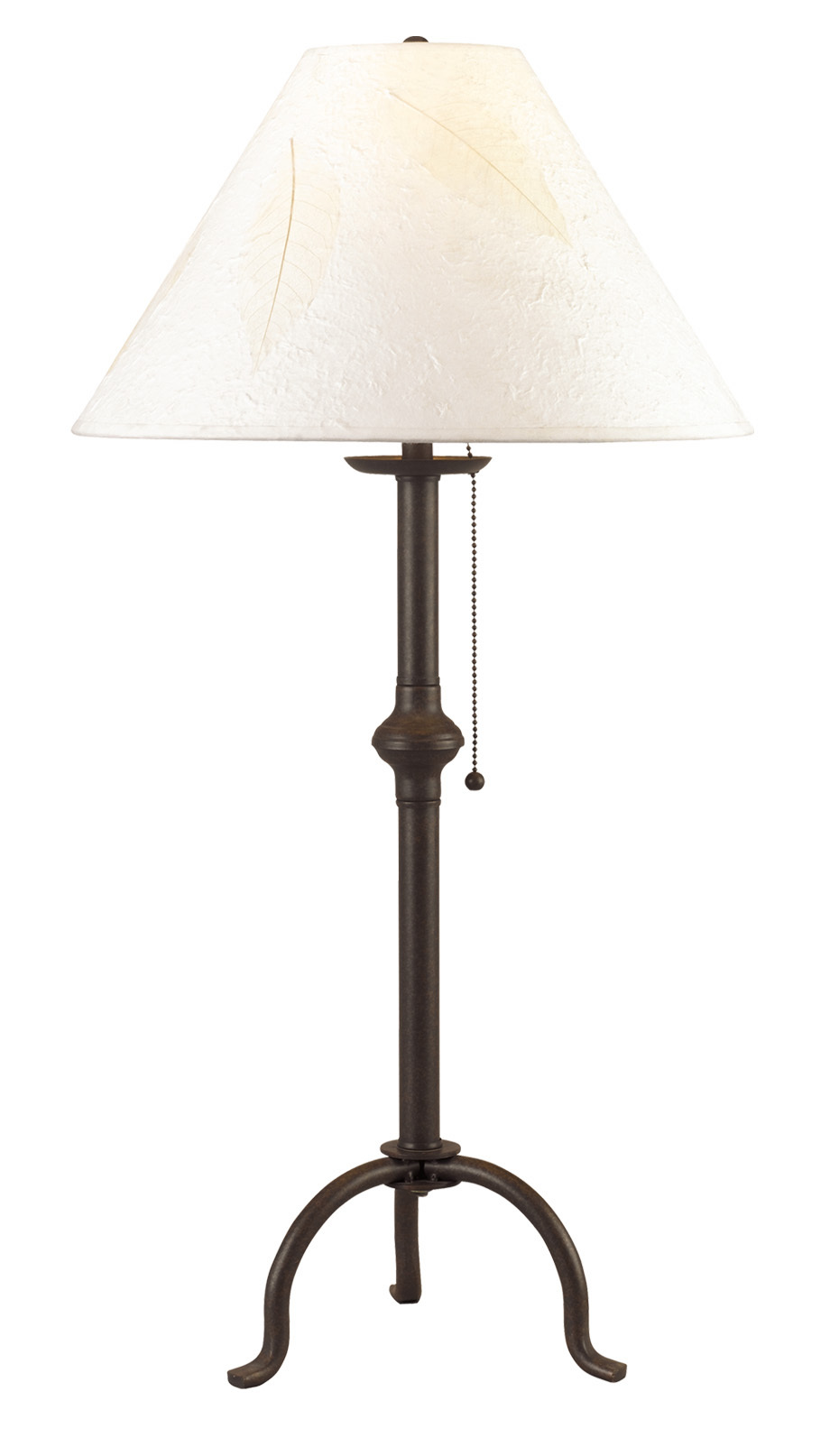 32" Height Iron Table Lamp in Black