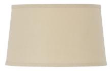 CAL Lighting SH-1412 - 9.5" Height Linen Fabric Shade