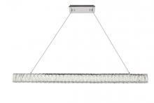 Elegant 3502D47C - Monroe Integrated LED Chip Light Chrome Chandelier Clear Royal Cut Crystal