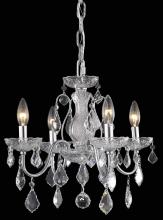 Elegant LD2015D17C - Calista Collection Pendant D17in H15in Lt:4 Chrome Finish