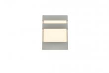 Elegant LDOD4010S - Raine Integrated LED wall sconce in silver