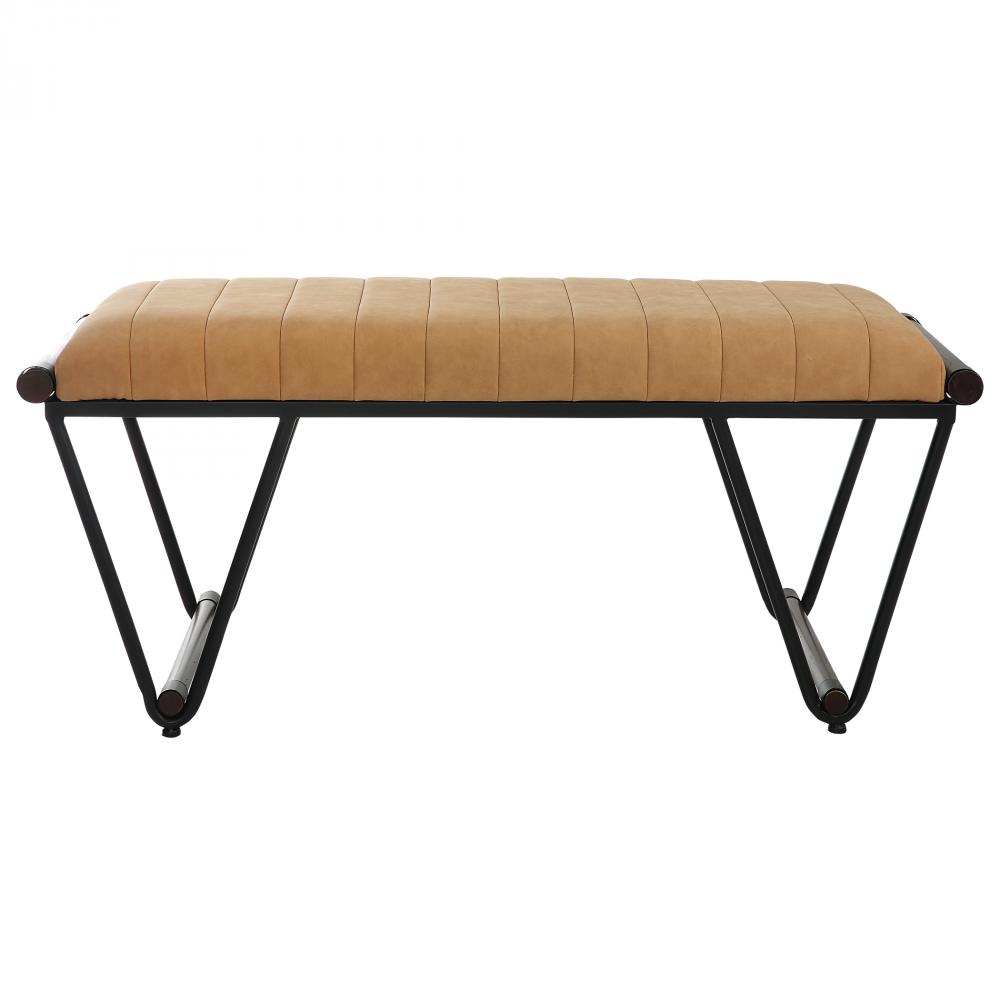 Uttermost Woodstock Mid-Century Bench