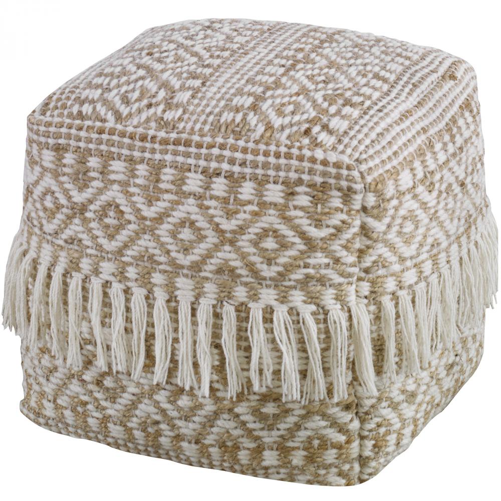 Boheme Wool & Hemp Pouf