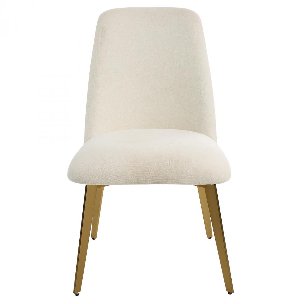 Uttermost Vantage Off White Fabric Dining Chair