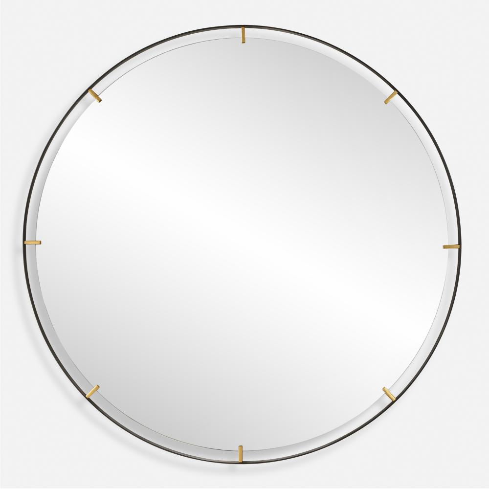 Uttermost Grand Pendulum Round Mirror