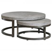 Uttermost 25882 - Uttermost Aiyara Gray Nesting Tables, S/2