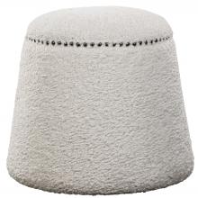 Uttermost 23574 - Uttermost Gumdrop White Ottoman